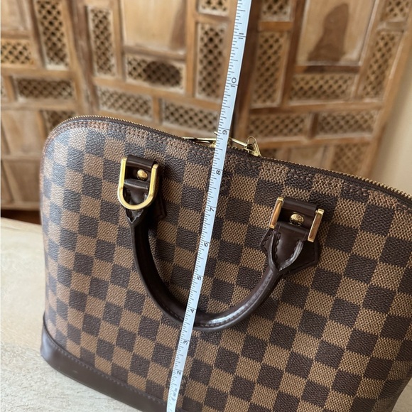 LOUIS VUITTON Alma Damier Ebene
Satchel/Top Handle Bag PM - Picture 10 of 16